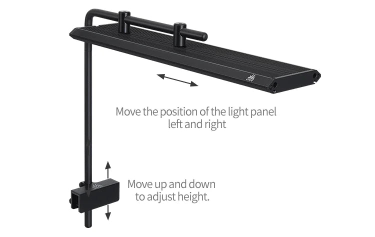 Full Spectrum RGB+UV Aquarium LED Light with App Control