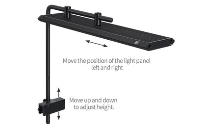 Full Spectrum RGB+UV Aquarium LED Light with App Control