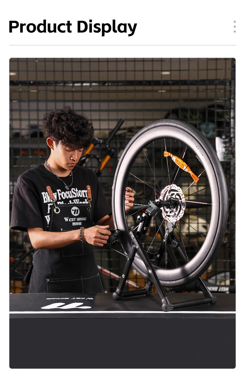 Professional Bicycle Wheel Truing Stand Rim Repair Tool