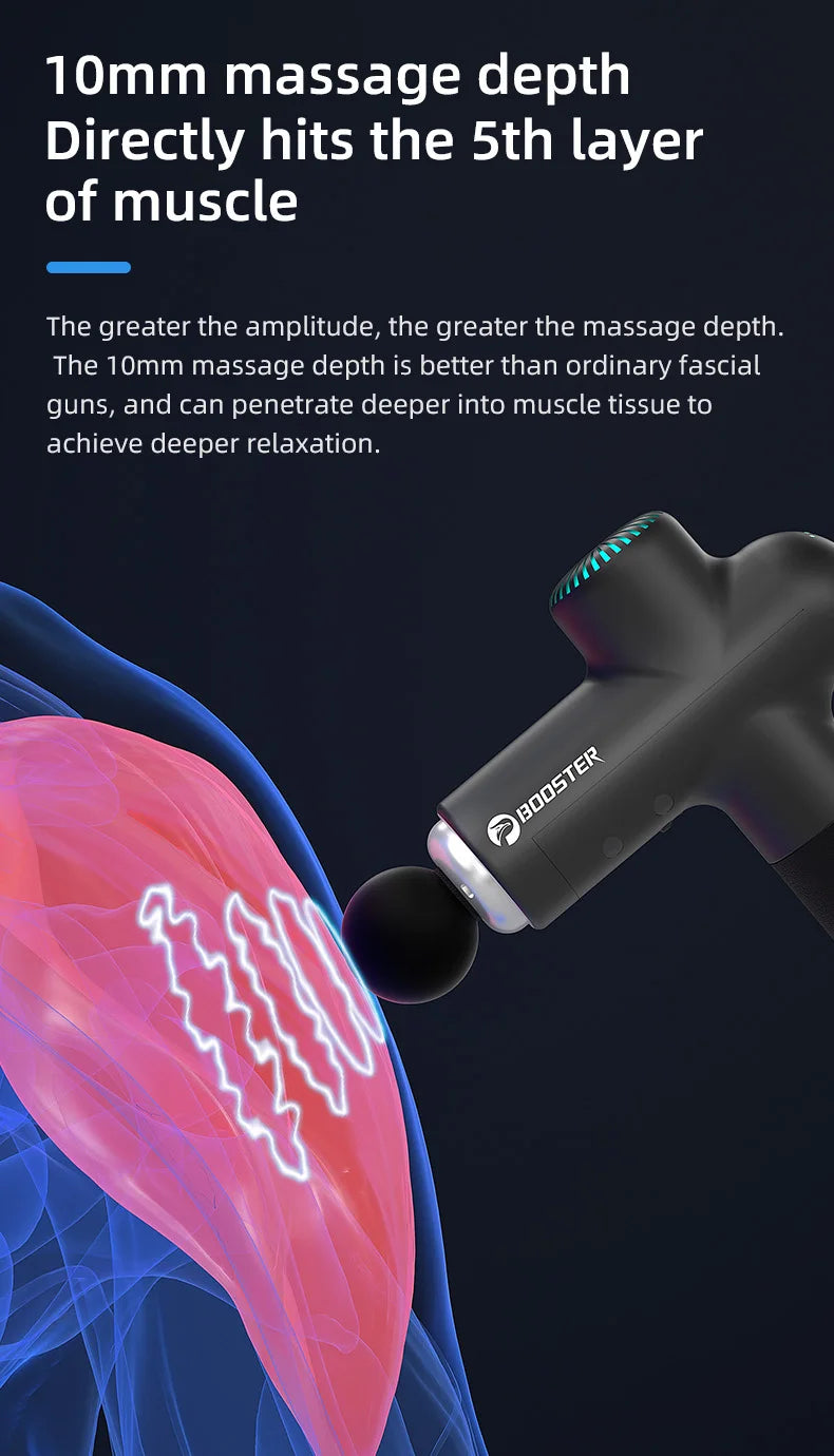 7.4V Electric Massage Gun Deep Muscle Relaxation