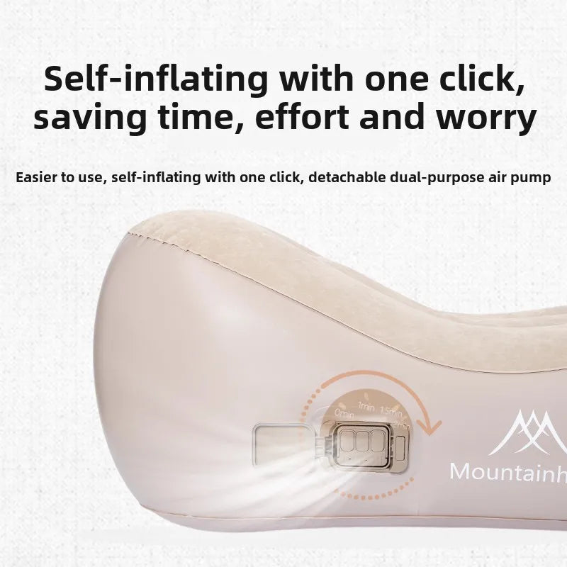 Portable Rechargeable Air Sofa Bed for Outdoor Camping