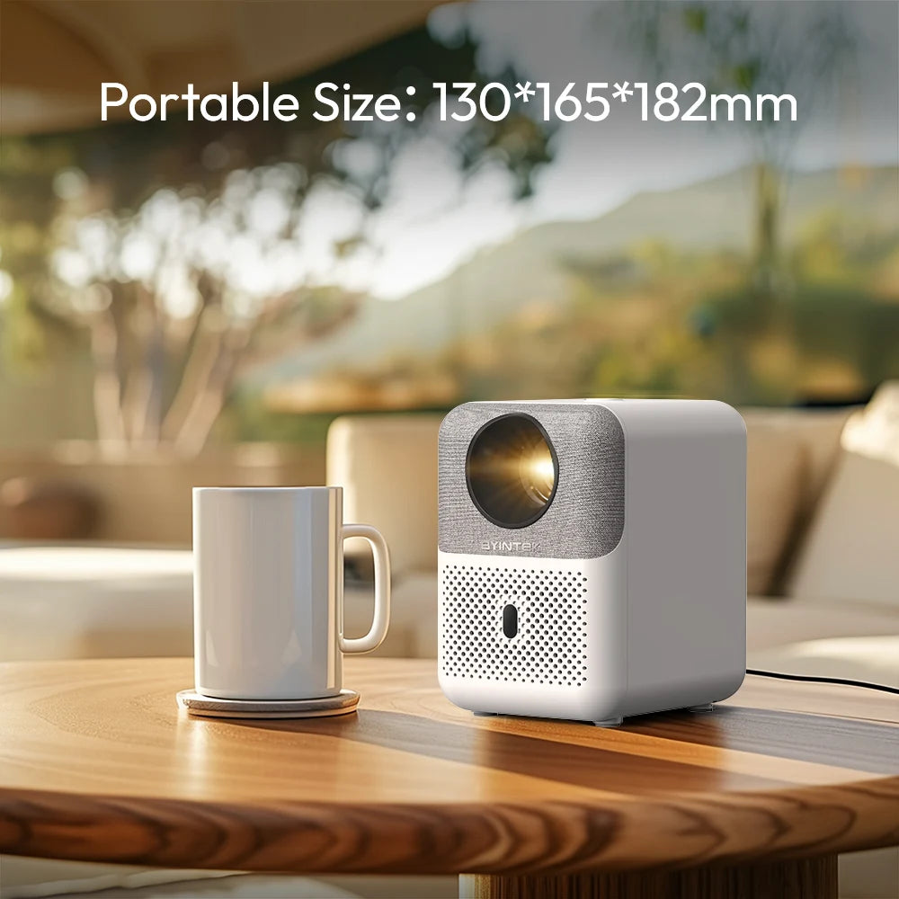 Compact 4K Home Theatre Projector with Full HD 1080p Display