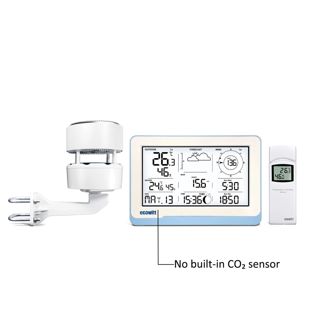 Smart Home Weather Station with Real-Time Outdoor Monitoring