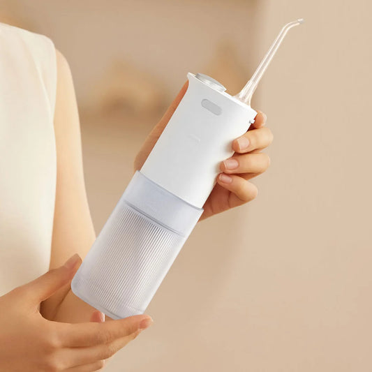 Portable Electric Water Flosser 200ml with 4 Cleaning Modes