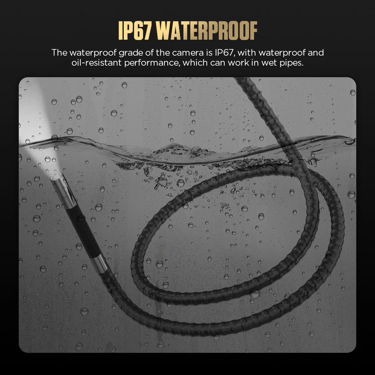 4-Way 360 Degree Articulating Automotive Endoscope 1080p HD
