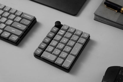 Low Profile RGB Wireless Mechanical Numpad QMK Hot-Swappable