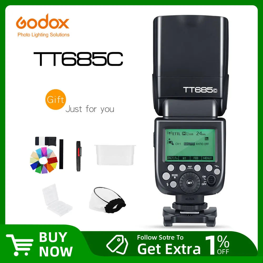 TTL High-Speed Sync Pocket Flash for Fujifilm