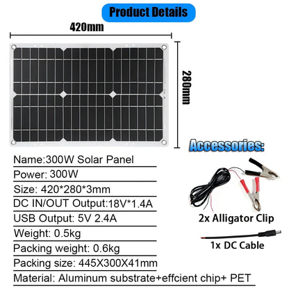 6000W Solar Inverter Kit 600W Panel 12V Battery System