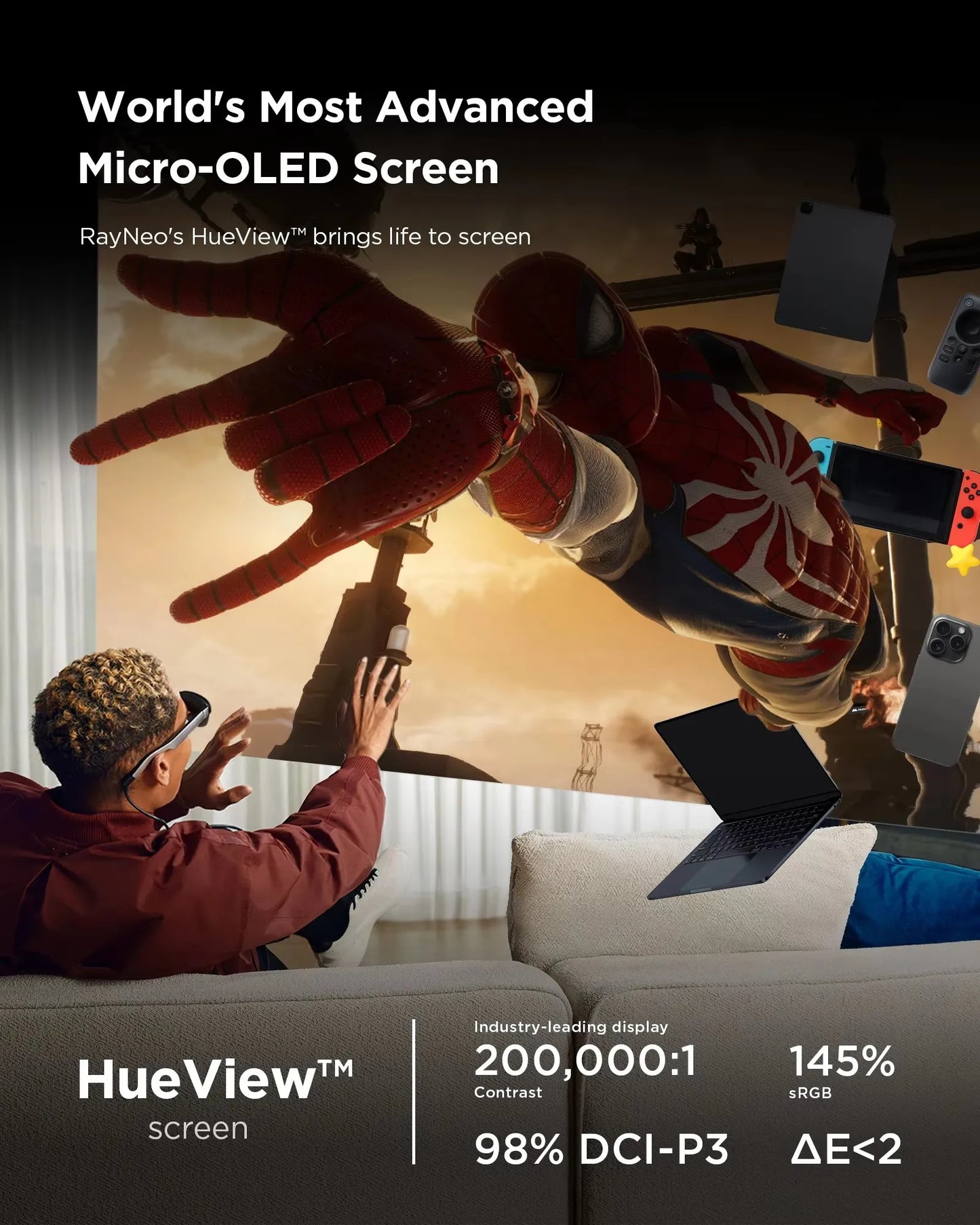 Air 3S Kit Portable AR Cinema Set 3D OLED