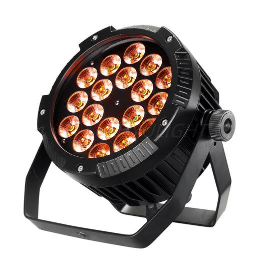6 in 1 Outdoor RGBWAUV LED Par Wash Light 18-Beam