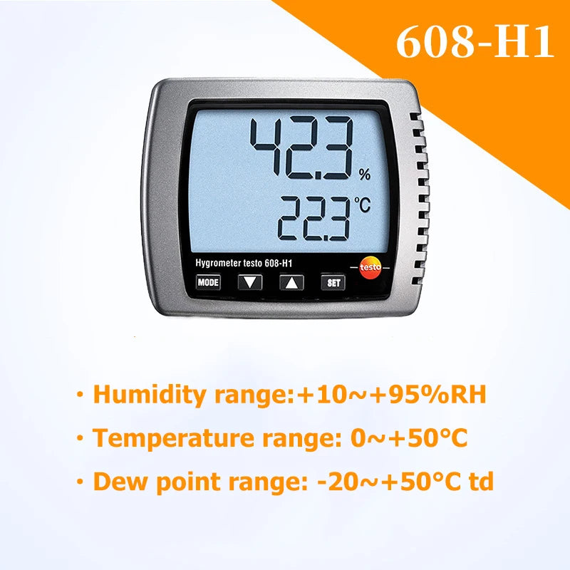 Digital Thermohygrometer LCD Temperature Humidity Meter H1