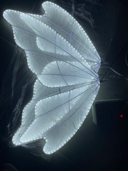 White Butterfly 60cm LED Lace Light for Party Setting