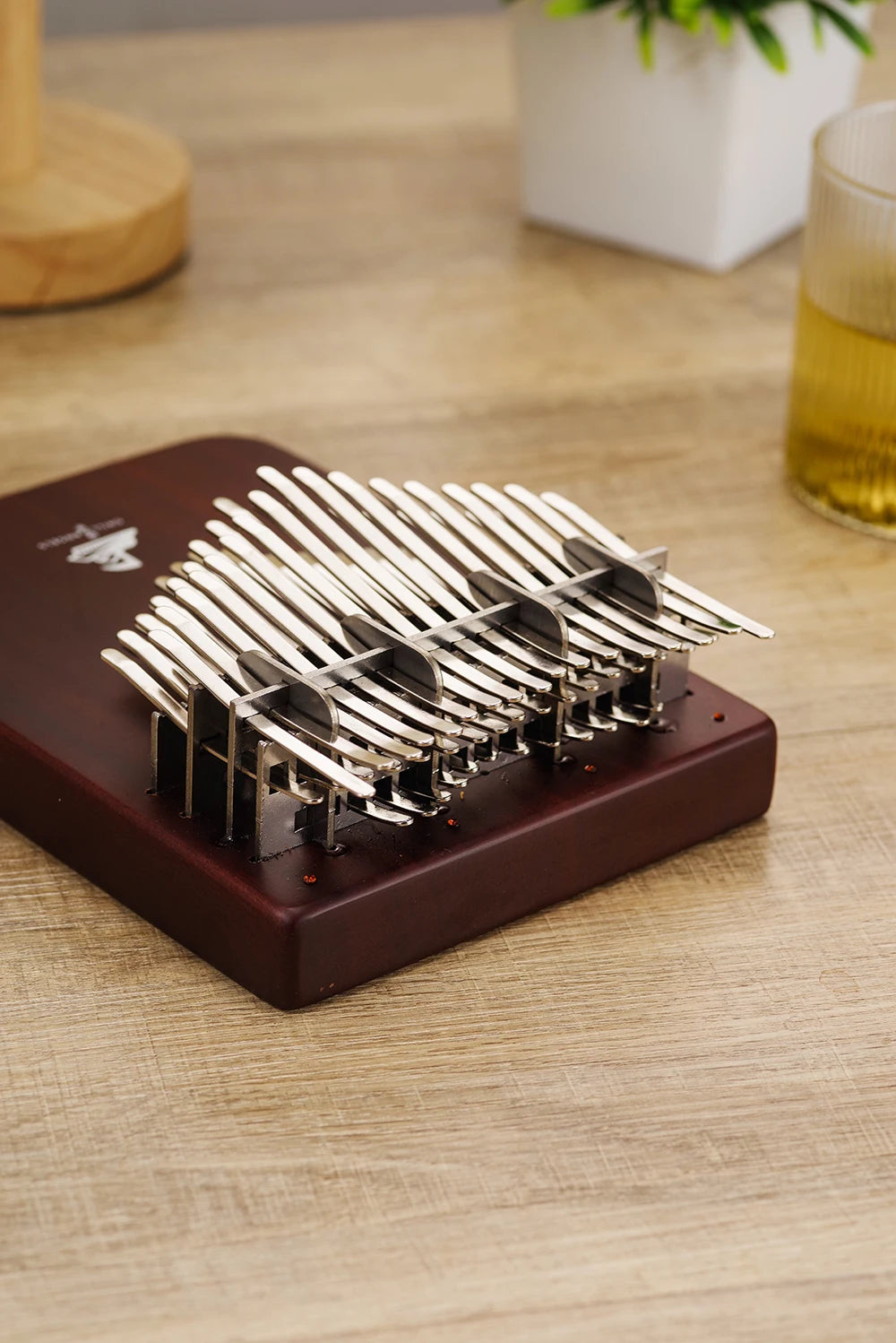 46-Key Professional Box Kalimba Ebony Wood