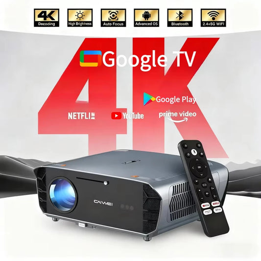 1080P UHD Home Theater Projector Auto Focus WiFi