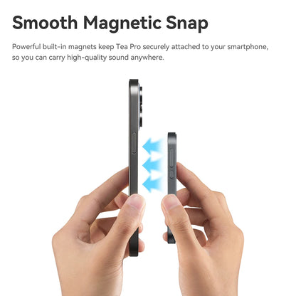 Compact Bluetooth DAC Headphone Amplifier Type-C Cable