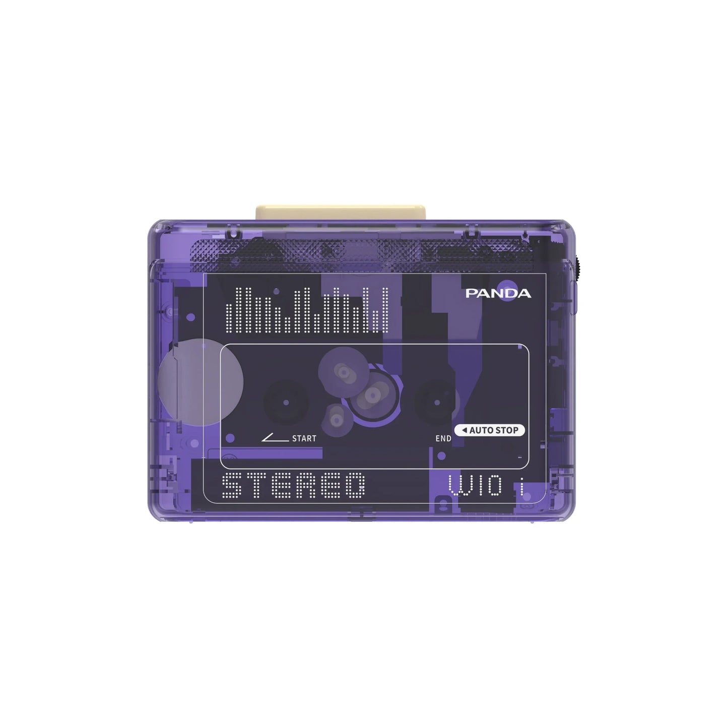 Purple Portable Cassette Player Retro Stereo