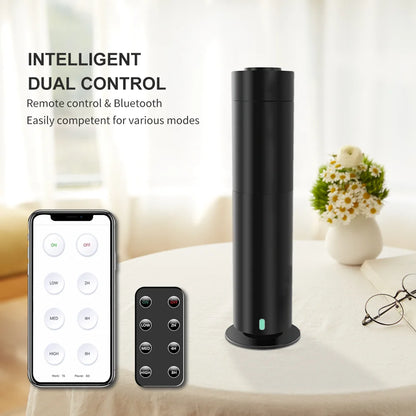 Smart Silver Aroma Diffuser 120ml with Wireless Remote