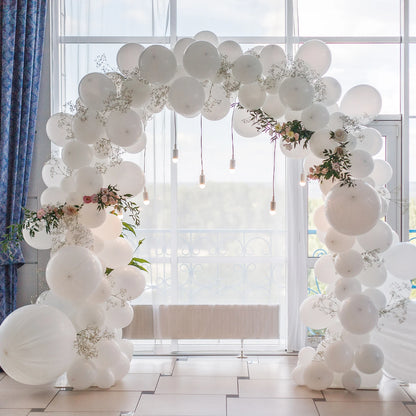 Large Metal Wedding Balloon Arch Stand for Garden Events