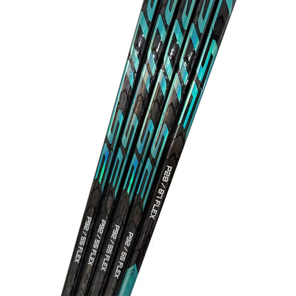 2-Pack Senior Carbon Fiber Hockey Sticks 87 Flex LH