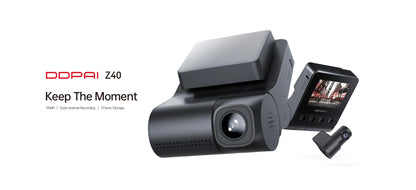 Smart 1944P Dual Dash Cam with Loop Recording Feature