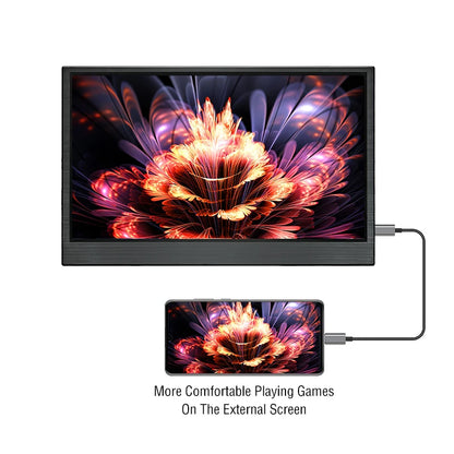15.6" 1080P HDR Portable Touchscreen Monitor for Gaming