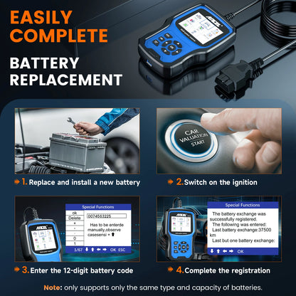 Full System Auto Diagnostic Tool with TPMS Functions