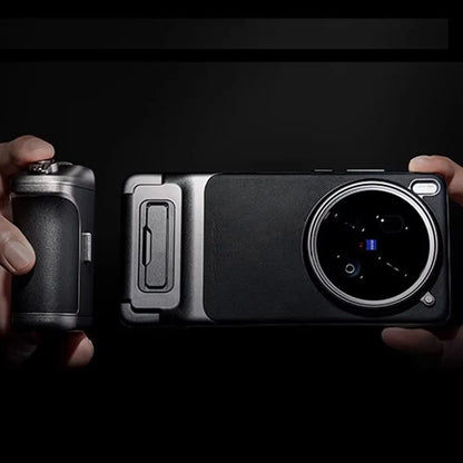 Sleek Leather Camera Case for Vivo X200 Pro