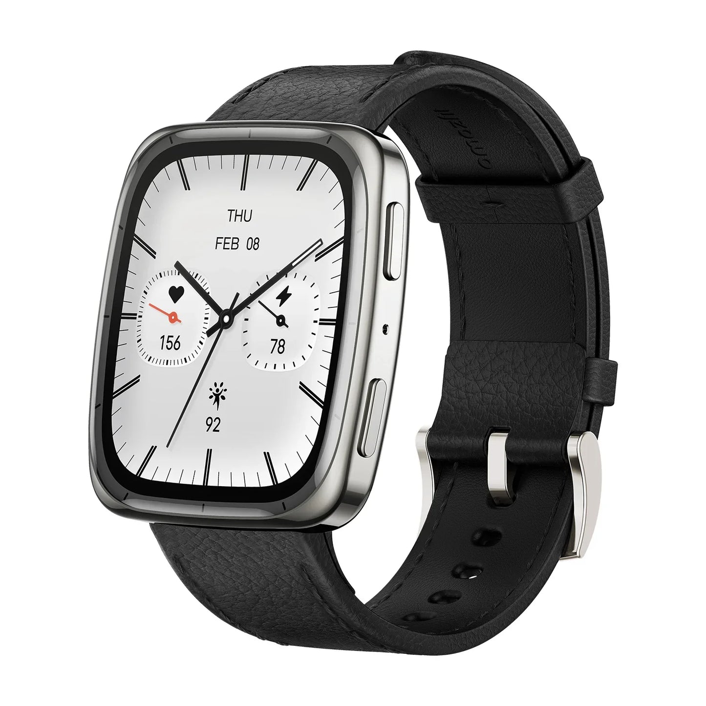 Square Smartwatch 10-Day Battery Sports and Fitness Tracking