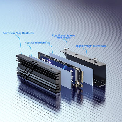 2TB NVMe M.2 SSD 7300MB/s PS5 Ready Storage