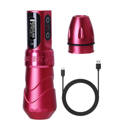 Cordless Tattoo Pen Machine 2400mAh Rechargeable Coreless Motor