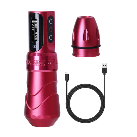 Cordless Tattoo Pen Machine 2400mAh Rechargeable Coreless Motor