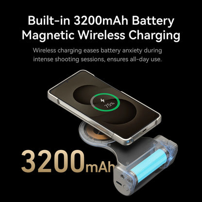Portable Magnetic Camera Grip for Galaxy S26 Ultra