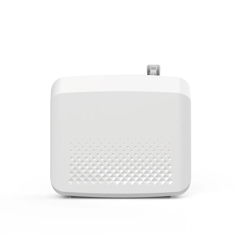 White Wall Mounted Essential Oil Diffuser with Bluetooth Control