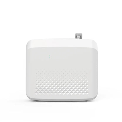 White Wall Mounted Essential Oil Diffuser with Bluetooth Control