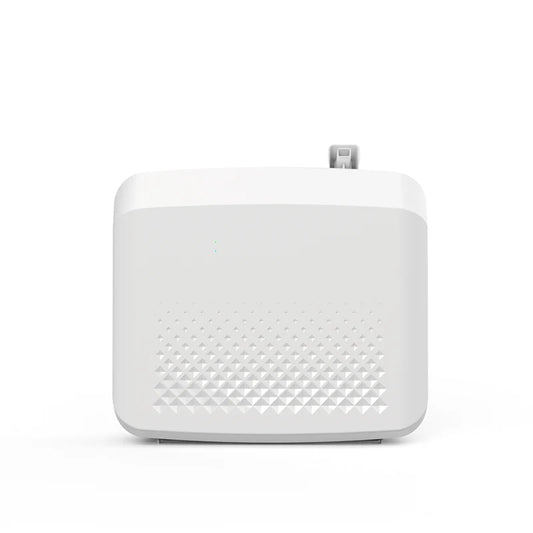 White Wall Mounted Essential Oil Diffuser with Bluetooth Control