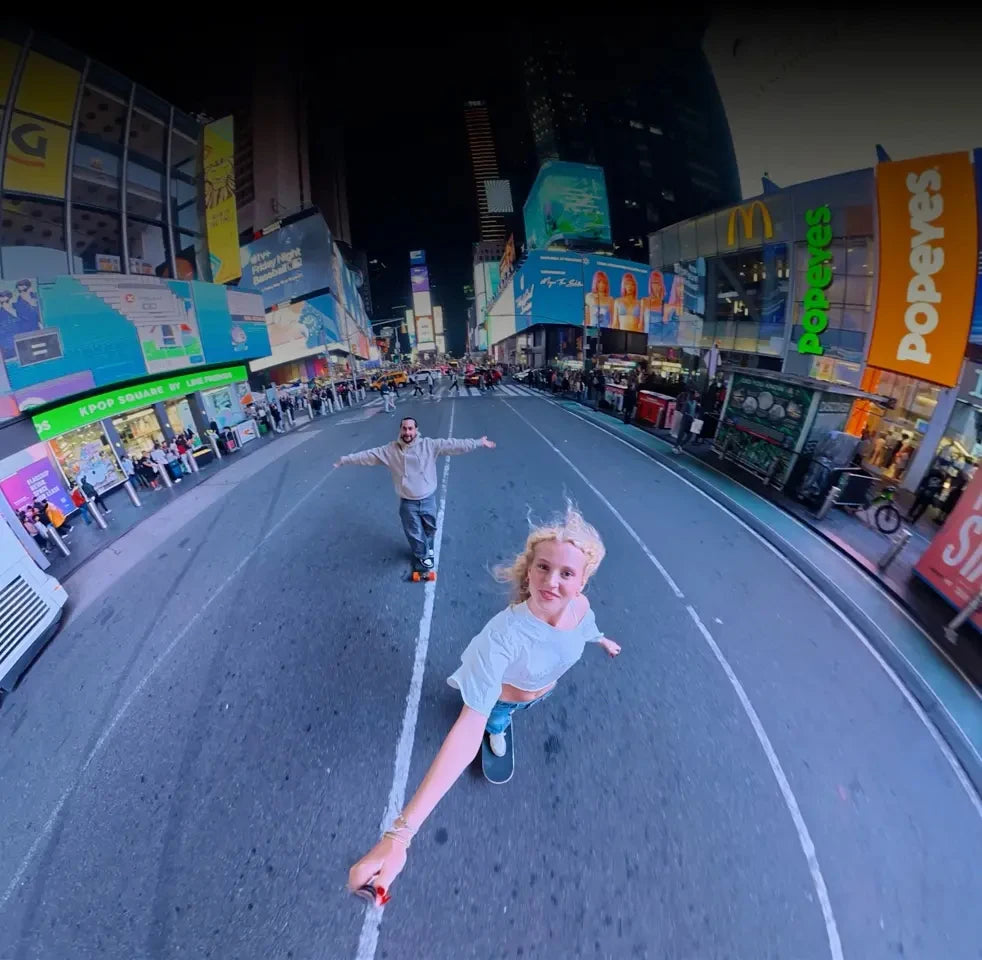 Portable 360 Degree Action Camera with 4K/120fps Mode