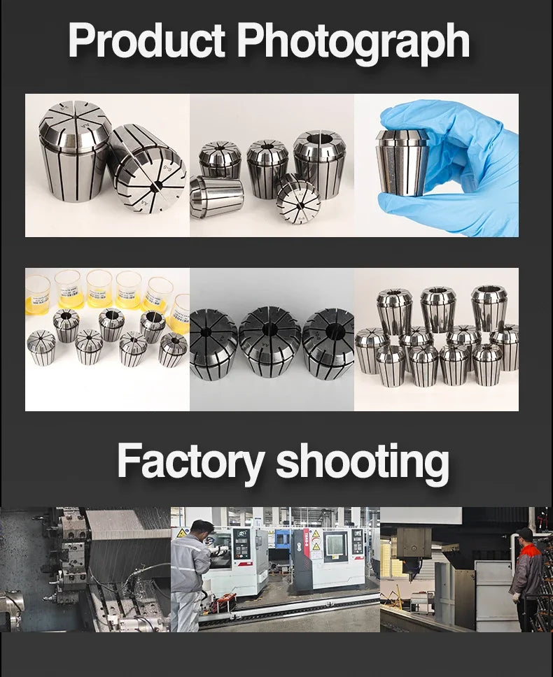 ER32 Precision Collet Set 18-Piece CNC Milling Tool Holder