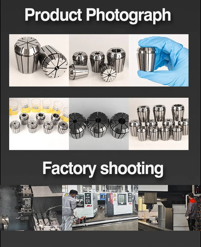 ER32 Precision Collet Set 18-Piece CNC Milling Tool Holder