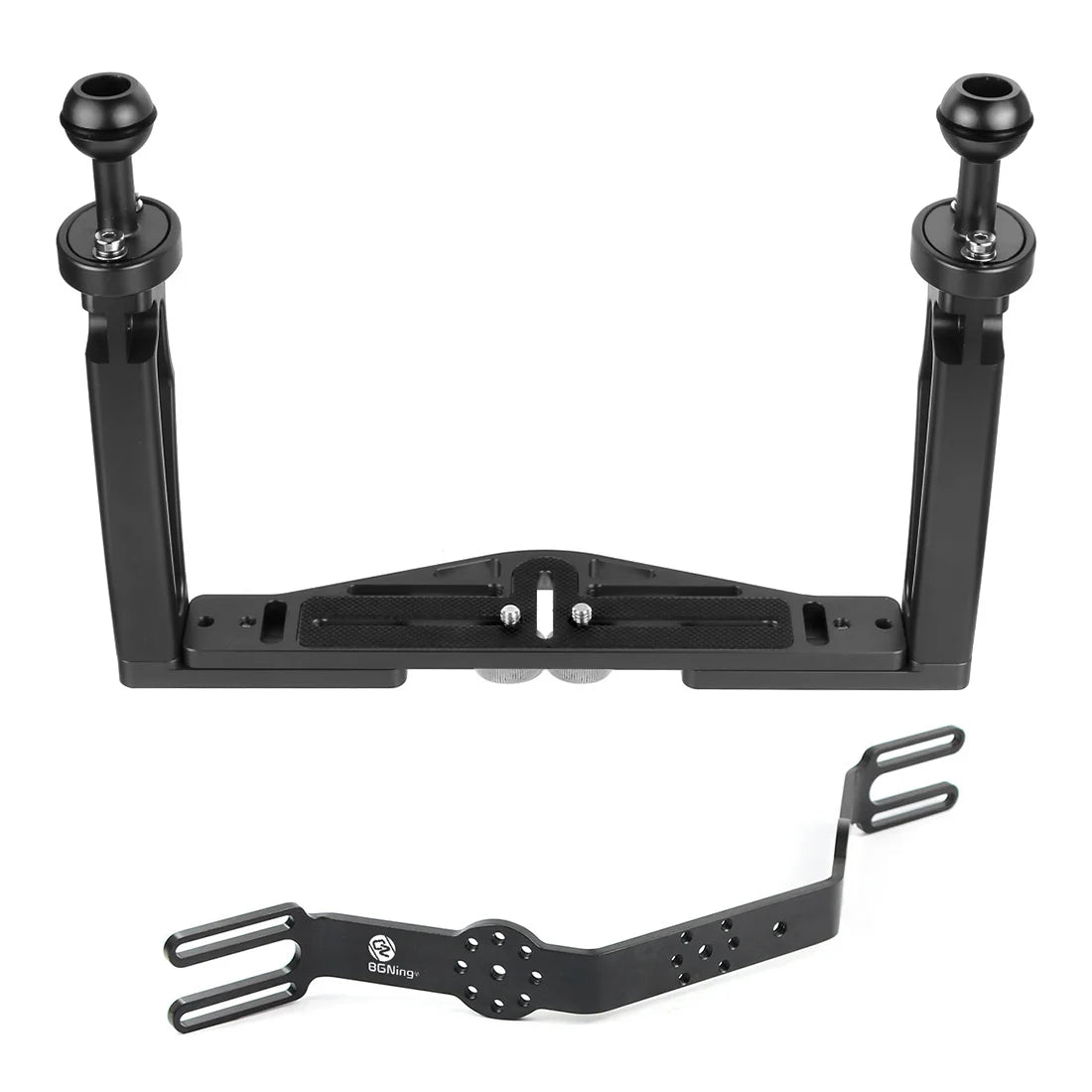 Underwater Dual Handle Tray Rig for Camera Phone