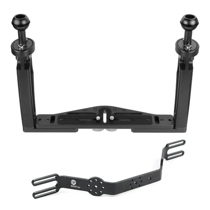 Underwater Dual Handle Tray Rig for Camera Phone