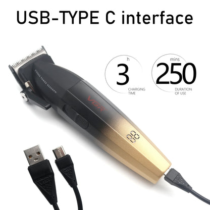 Cordless Hair Cutting Machine 9000RPM with Golden Edition Blades