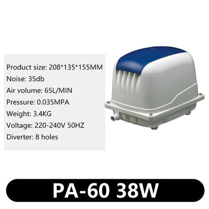 Energy-Efficient 38W Aquarium Oxygenation Pump