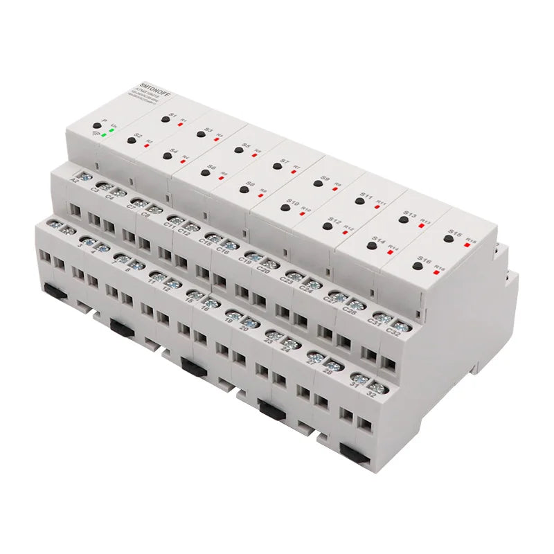 Zigbee 16-Channel Smart Switch App and Voice Control