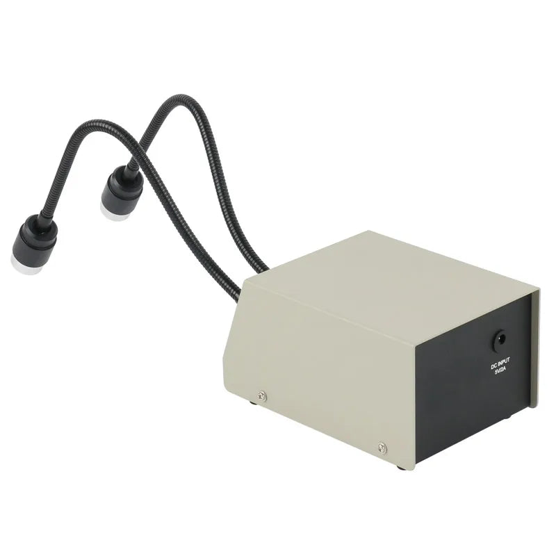 2in1 Microscope LED Gooseneck Light 6500K 6W