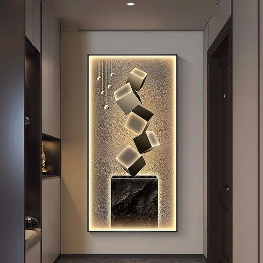 100cm Modern LED Wall Lamp Warm Light for Lounge or Entry