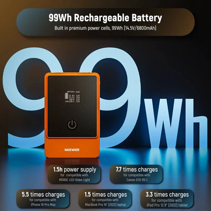 Orange V Mount Battery 99Wh 14.5V for Cameras and Lights