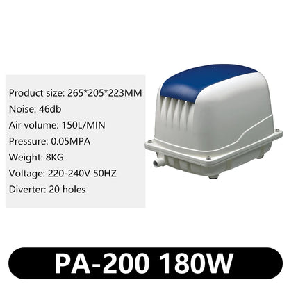 Fish Pond Oxygenation Pump 180W 220V