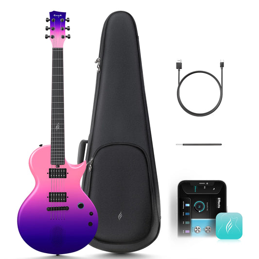 Rechargeable Smart Electric Guitar with Speaker
