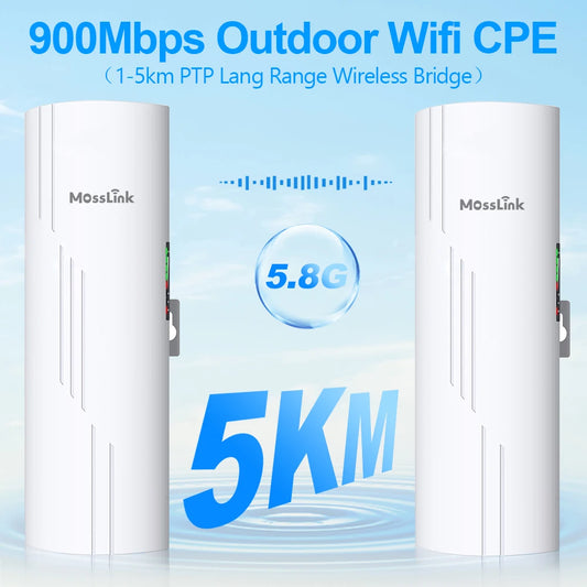 Outdoor WiFi Bridge 5KM Long Range Signal Extender Access Point