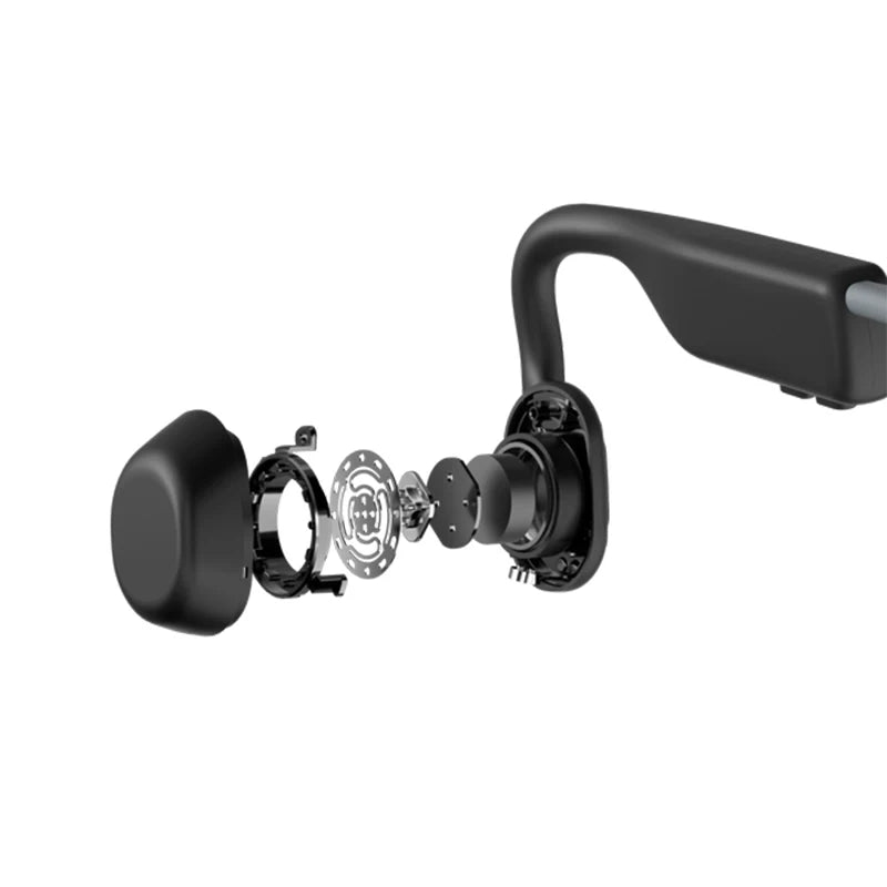 Open-Ear Sports Bluetooth Headphones with Mic Blue